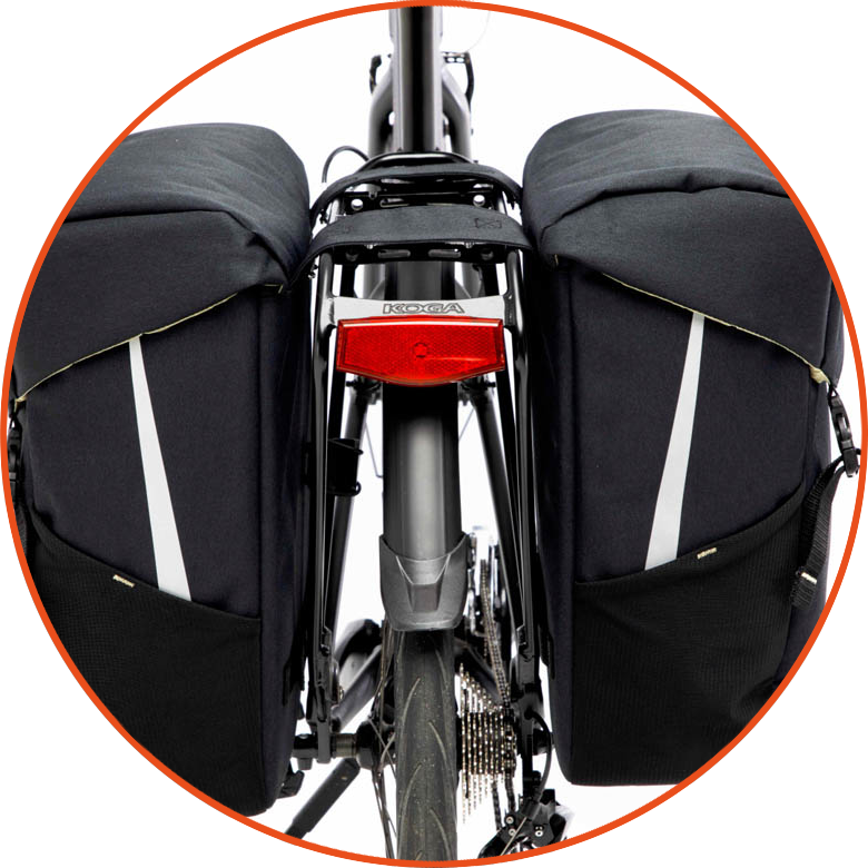 Podwójna sakwa rowerowa New Looxs Sports 40L